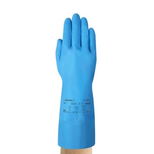 ANSELL-NITRIL-HANDSCHUHE, VERSATOUCH, 37-501, blau