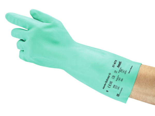 ANSELL-NITRIL-HANDSCHUHE, SOL-VEX, 37-675, grün