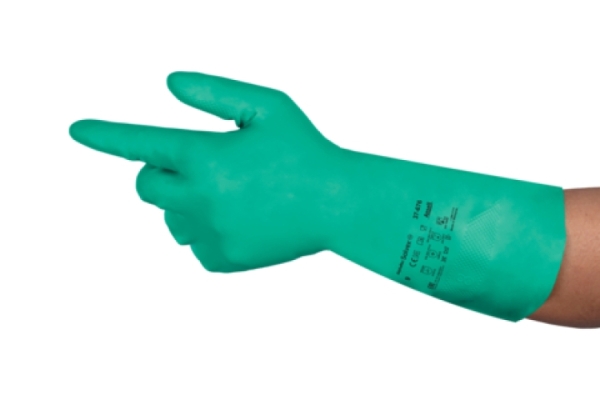 ANSELL-NITRIL-HANDSCHUHE, SOLVEX, 37-676, gr�n