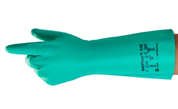 ANSELL-NITRIL-HANDSCHUHE, SOLVEX, 37-695, grün