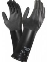 ANSELL-CHEMIKALIENSCHUTZ-HANDSCHUHE, CHEMTEK, 38-520, schwarz