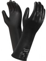 ANSELL-Chemikalien-Schutz-Arbeits-Handschuhe, Chemtek, 38-628, Schwarz