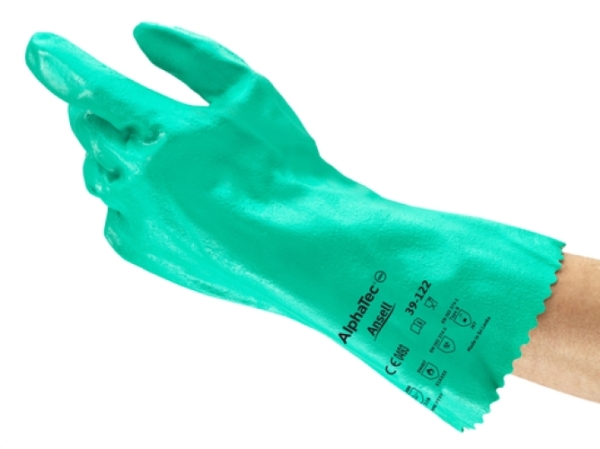 ANSELL-CHEMIKALIENSCHUTZ-HANDSCHUHE, SOL-KNIT, 39-122, grün