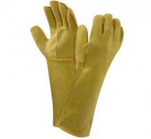 ANSELL-SCHWEISSER-Arbeits-Handschuhe, Workguard, 43-216, gelb