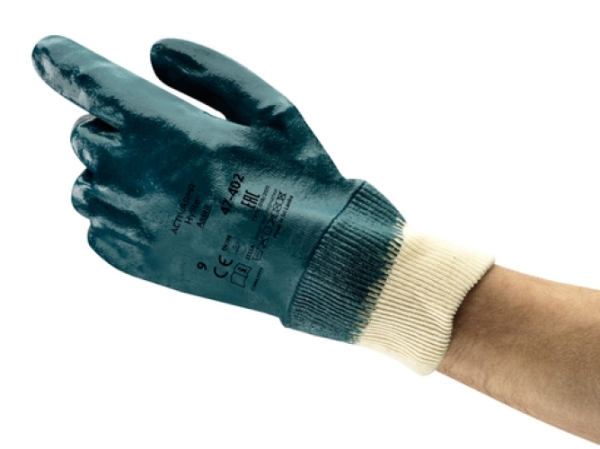 ANSELL-NITRILHANDSCHUHE, HYLITE, 47-402, blau