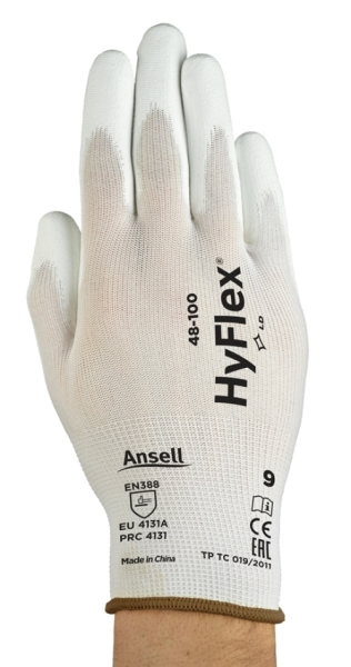 ANSELL-MEHRZWECK-HANDSCHUHE, HYFLEX, 48-100, weiss