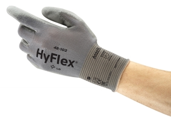 ANSELL-MEHRZWECK-HANDSCHUHE, HYFLEX, 48-102, grau