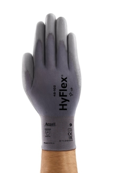 ANSELL-MEHRZWECK-HANDSCHUHE, HYFLEX, 48-102, grau