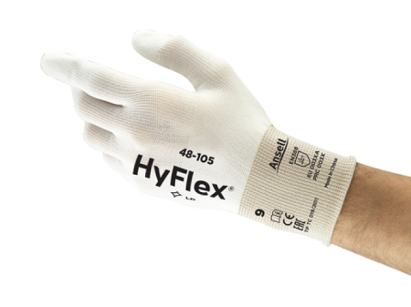 ANSELL-MEHRZWECK-HANDSCHUHE, HYFLEX, 48-105, weiss