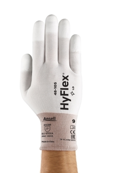 ANSELL-MEHRZWECK-HANDSCHUHE, HYFLEX, 48-105, weiss