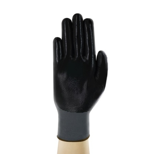 ANSELL-NYLON-STRICKHANDSCHUHE, EDGE 48-128, schwarz