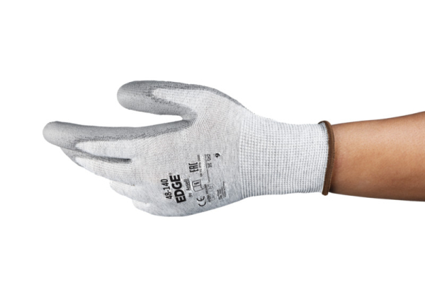 ANSELL-STRICKHANDSCHUHE, EDGE, 48-140, grau