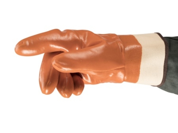 ANSELL-PVC-ARBEITSHANDSCHUHE, EDGE, 48-193, orange