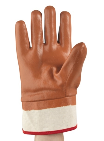 ANSELL-PVC-ARBEITSHANDSCHUHE, EDGE, 48-193, orange