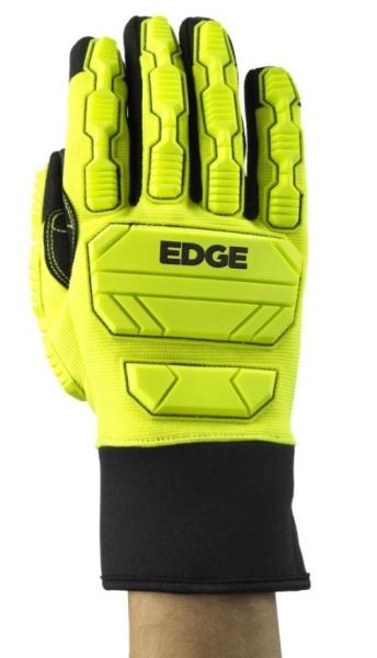ANSELL-SCHNITTSCHUTZ-HANDSCHUHE, EDGE, 48-205, gelb/schwarz