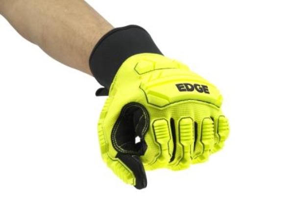 ANSELL-SCHNITTSCHUTZ-HANDSCHUHE, EDGE, 48-205, gelb/schwarz