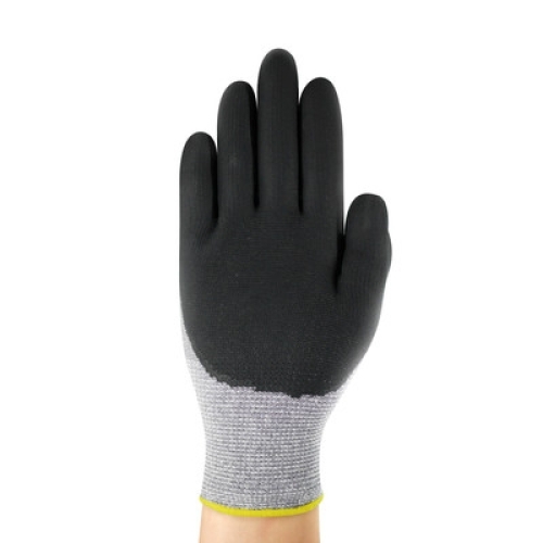 ANSELL-STRICKHANDSCHUHE, mit Nitrilbeschichtung, EDGE 48-702, grau/schwarz