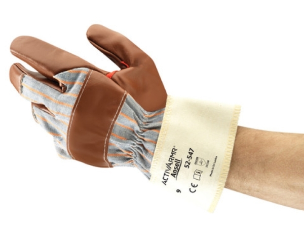 ANSELL-MEHRZWECK-HANDSCHUHE, HYD-TUF, 52-547, braun