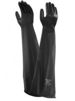 ANSELL-CHEMIKALIENSCHUTZ-HANDSCHUHE, ALPHATEC, 55-303, schwarz