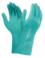 ANSELL-Chemikalien-Schutz-Arbeits-Handschuhe, Alphatec Aqua Dri, 58-330, Grün