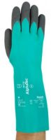 ANSELL-CHEMIKALIENSCHUTZHANDSCHUHE, ALPHATEC, 58-735, grn/schwarz