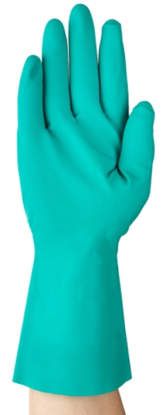 ANSELL-CHEMIKALIENSCHUTZ-HANDSCHUHE, ALPHATEC AQUA DRI, 58-330, gr�n