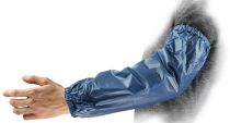 ANSELL-Einweg-Armstulpen, Einmal-Ärmelschoner, Vinyl, Länge: 460 mm, blau, Pkg á 12 Stück, VE = 10 Pkg