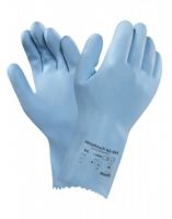 ANSELL-Latex-Arbeits-Handschuhe, Versatouch, 62-201, Blau