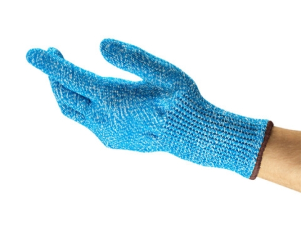 ANSELL-SCHNITTSCHUTZ-ARBEITSHANDSCHUHE, HYFLEX. 74-500, blau