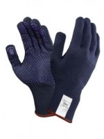 ANSELL-Strick-Arbeits-Handschuhe, Fiber Tuf, 76-501, Dunkelblau