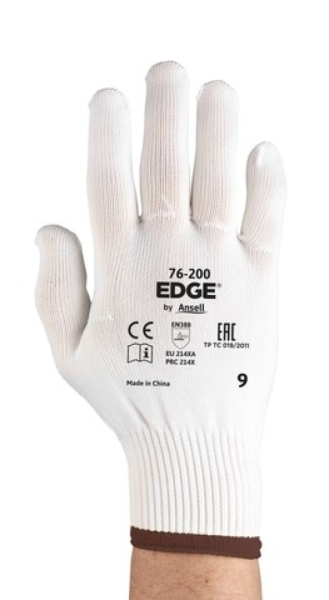 ANSELL-STRICKHANDSCHUHE, EDGE, 76-200, weiss