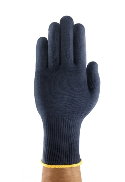 ANSELL-STRICKHANDSCHUHE, FIBER TUF, 76-501, dunkelblau