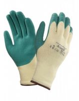 ANSELL-ALLZWECK-STRICK-HANDSCHUHE, POWER FLEX, 80-100, gelb/grn