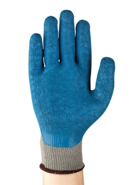 ANSELL-ALLZWECK-STRICK-HANDSCHUHE, POWER FLEX, 80-100, gelb/gr�n
