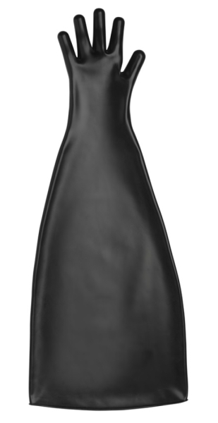 ANSELL-CHEMIKALIENSCHUTZ-HANDSCHUHE, ALPHATEC, 85-503, schwarz