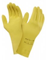 ANSELL-Latex-Arbeits-Handschuhe, Universal Plus, 87-650, Gelb