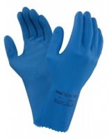 ANSELL-Latex-Arbeits-Handschuhe, Universal Plus, 87-665, Blau