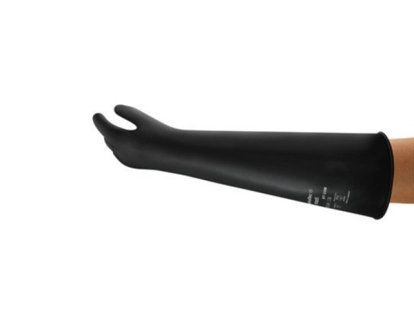 ANSELL-CHEMIKALIENSCHUTZ-HANDSCHUHE, ALPHATEC, 87-108, schwarz