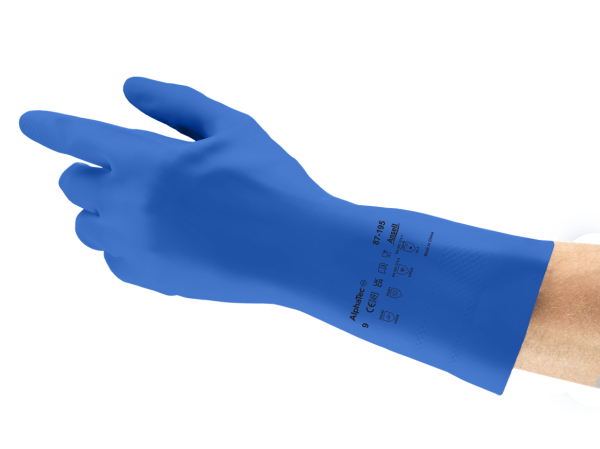 ANSELL-LATEX-ARBEITSHANDSCHUHE, VERSATOUCH, 87-195, blau