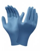 ANSELL-Einmal-Einweg-Nitril-Handschuhe, Versatouch, Ungepudert, 92-465, Blau