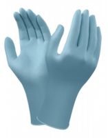 ANSELL-Hand-Schutz, Einweg-Nitril-Untersuchungs-Einmal-Handschuhe, TOUCHNTUFF, 92-665, hellblau