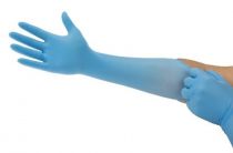 ANSELL-Einweg-Nitril-Einmal-Handschuhe, TOUCHNTUFF, 93-163, Pkg  50 Stck, hellblau