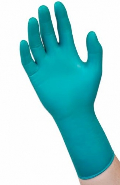 ANSELL-Einweg-Nitril-Neopren-Einmal-Handschuhe, Microflex, 93-260RP, Lnge: 300 mm, Pkg  50 Stck, VE = 1 Pkg, blau