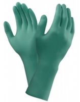 ANSELL-Hand-Schutz, Einweg-Nitril-Untersuchungs-Einmal-Handschuhe, TOUCHNTUFF, 93-300, grün