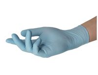 ANSELL-Hand-Schutz, Einweg-Nitril-Untersuchungs-Einmal-Handschuhe, MICROFLEX, 93-833, blau