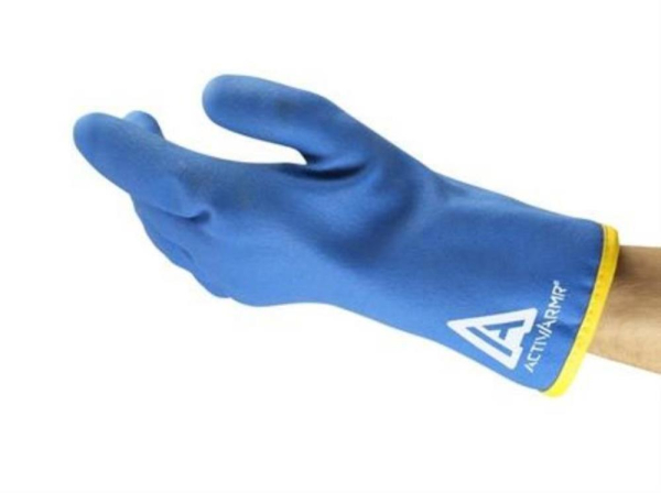 ANSELL-KÄLTESCHUTZHANDSCHUHE, 97-681, Länge: 300 mm, blau