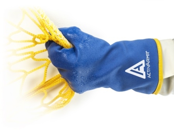 ANSELL-K�LTESCHUTZHANDSCHUHE, 97-681, L�nge: 300 mm, blau