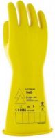 ANSELL-NATURGUMMI-LATEX-Arbeits-Handschuhe, ohne Trägermaterial, E016Y, Länge: 360 mm, gelb