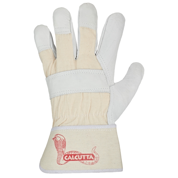 F-*CUT CALCUTTA* STRONGHAND� HANDSCHUHE-LEVEL C, SCHNITTSCHUTZ, RIND-VOLLLEDER, NATUR, CAT 2