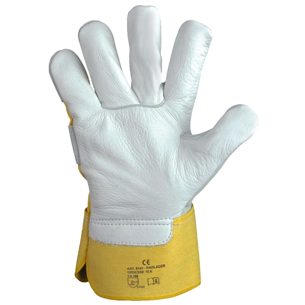 F-RINDVOLLLEDER-Handschuh, *RADLADER*, VE: 120 Paar